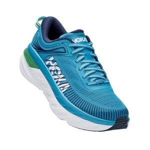 HOKA ONE ONE Bondi 7 Running Sneaker Mens Size US 10.5 Blue